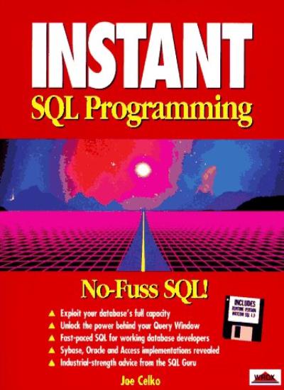 Instant SQL Programming Editor