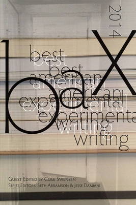 Best American Experimental Writing
