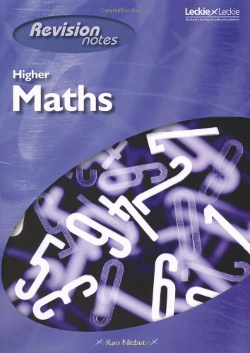 Higher Maths Revision Notes (Leckie)