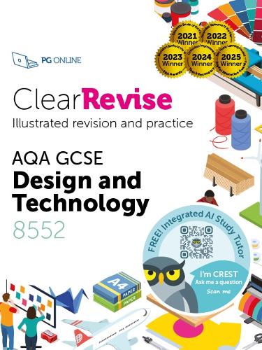 ClearRevise AQA GCSE Design and Technology 8552