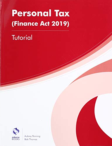 Personal Tax - Tutorial (FA2019)