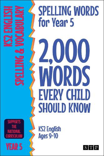 Spelling Words for Year 5
