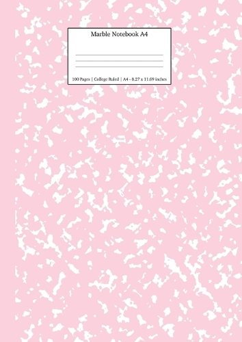 Marble Notebook A4