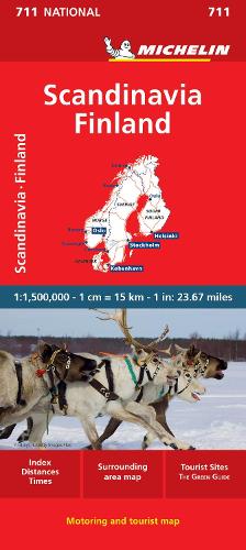 Scandinavia & Finland - Michelin National Map 711