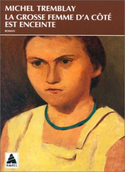 La grosse femme d'a  cote est enceinte