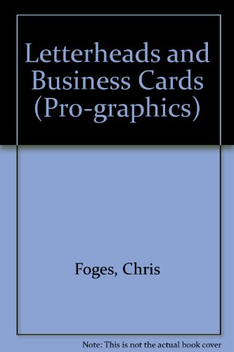 Letterheads and Business Cards (Pro-graphics)