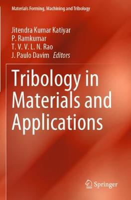 Tribology in Materials and Applications