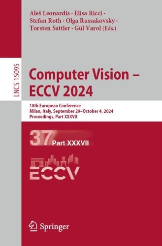 Computer Vision – ECCV 2024