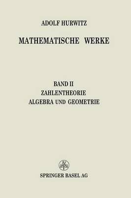 Mathematische Werke