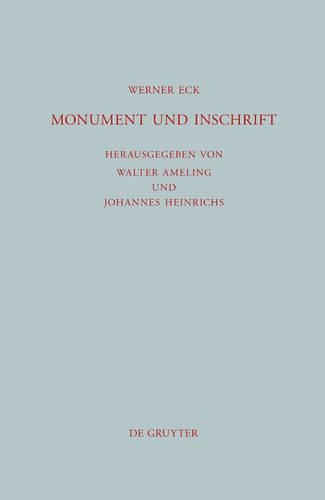 Monument und Inschrift