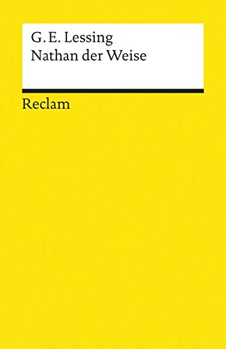 Nathan Der Weise: 03 (Reclams Universal-Bibliothek)