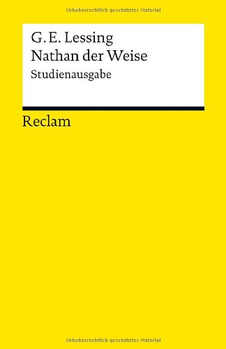 Nathan der Weise: Studienausgabe