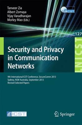 Security and Privacy in Communication Networks