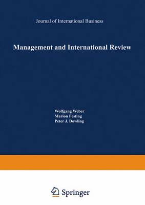 Management and International Review