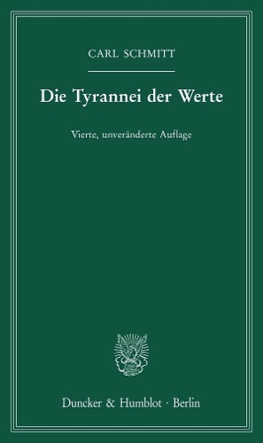 Die Tyrannei Der Werte