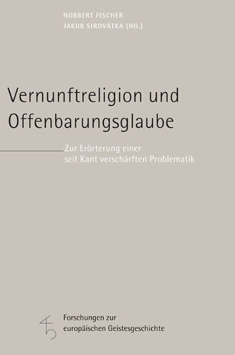 Vernunftreligion Und Offenbarungsglaube