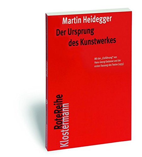 Der Ursprung des Kunstwerkes