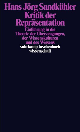 Kritik der Repräsentation: Einführung in die Theorie der Überzeugungen, der Wissenskulturen und des Wissens