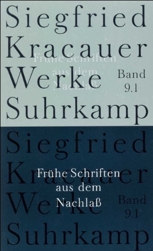 Frühe Schriften aus dem Nachlaß.