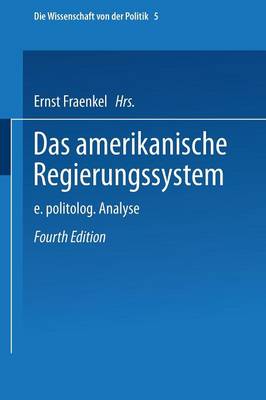 Das amerikanische Regierungssystem