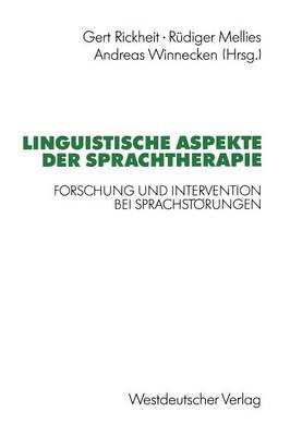 Linguistische Aspekte der Sprachtherapie