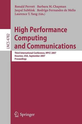High Performance Computing and Communications