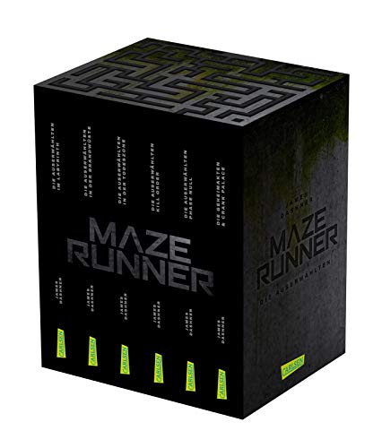 Maze-Runner-Schuber (6 Bände im Taschenbuch-Schuber inklusive Bonusband mit »Crank Palace« und »Die Geheimakten«)