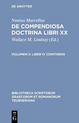 Nonius Marcellus: De Compendi CB