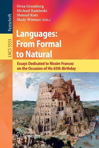 Languages: From Formal to Natural
