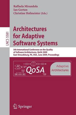 Architectures for Adaptive Software Systems