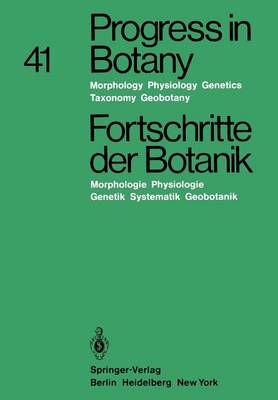 Progress in Botany / Fortschritte der Botanik