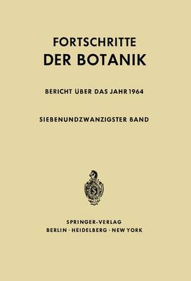 Fortschritte der Botanik