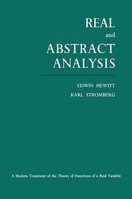 Real and Abstract Analysis