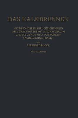 Das Kalkbrennen