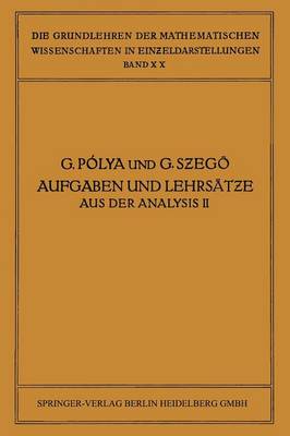 Aufgaben und Lehrsätze aus der Analysis