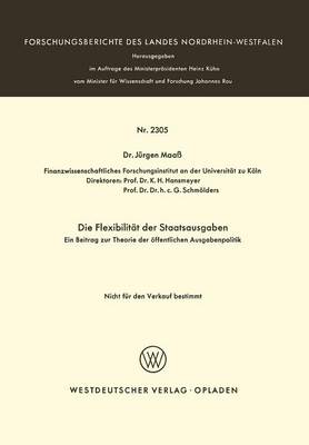 Die Flexibilität der Staatsausgaben