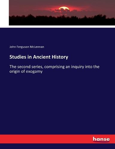 Studies in Ancient History