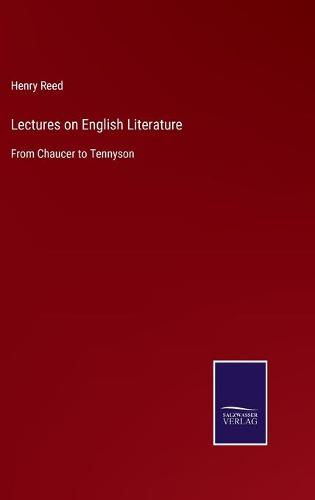 Lectures on English Literature