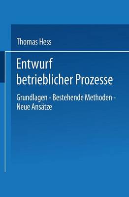 Entwurf betrieblicher Prozesse