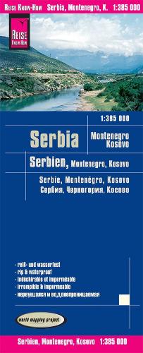Serbia / Montenegro / Kosovo (1:385.000)
