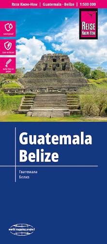 Guatemala - Belize Map