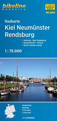 Kiel Neumünster Rendesburg cycling map
