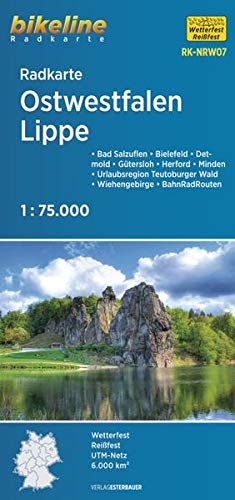 Ostwestfalen Lippe cycle map