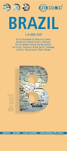 Brazil, Brasilien, Borch map