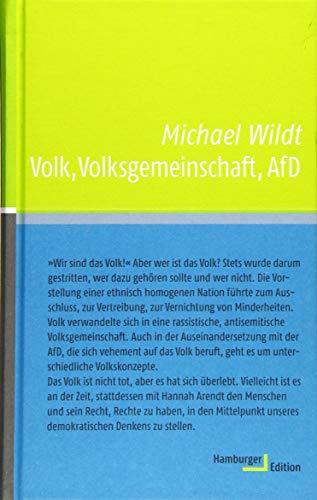 Volk, Volksgemeinschaft, AfD