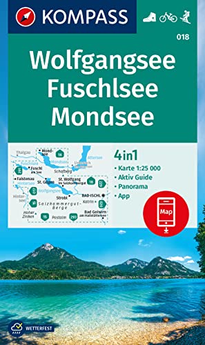 Wolfgangsee / Fuschlsee / Mondsee + Aktiv Guide