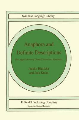 Anaphora and Definite Descriptions