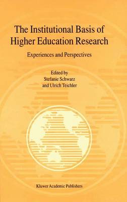 The Institutional Basis of Higher Education Research
