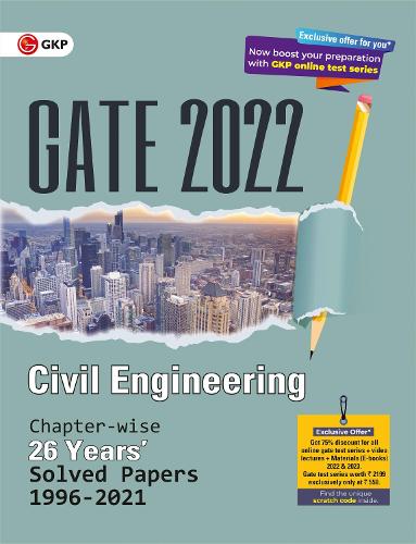 Gate 2022 Civil Engineering 26 Years Chapter-Wise Solved Papers (1996-2021)