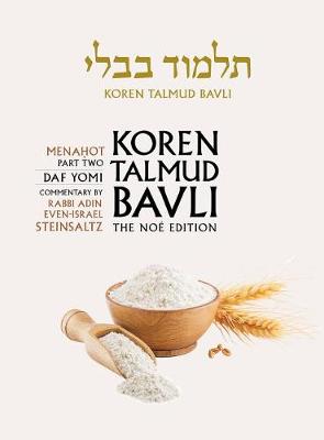 Koren Talmud Bavli, Noe Edition, Vol 36